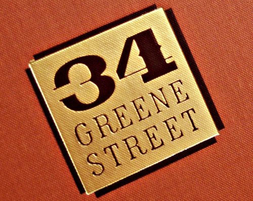 34 Greene Street Branding